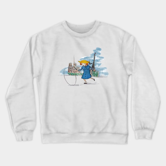 Madeline in Paris Crewneck Sweatshirt by elopez7228